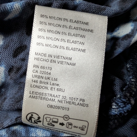 EUC Free People Take Me Away Midi Dress in Night Combo - Picture 8 of 15